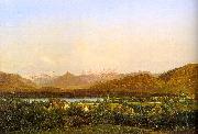 Alexandre Calame View of Geneva from Petit-Saconnex china oil painting artist